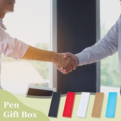 12Pcs 6 Colors Rectangle Cardboard Box CON-DC0001-02-1
