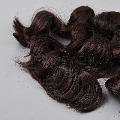 High Temperature Fiber Doll Hairs DIY-WH0622-451J-1