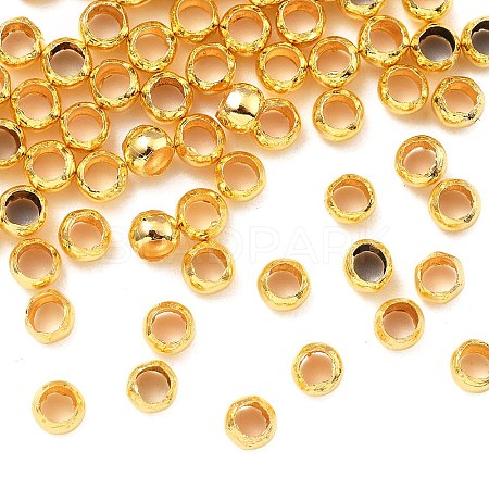 Brass Crimp Beads KK-S509-01G-01-1