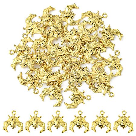 Tibetan Style Alloy Pendants TIBE-YW0001-02AG-1