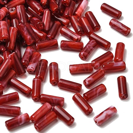 Opaque Acrylic Imitation Gemstone Beads OACR-G061-02B-1