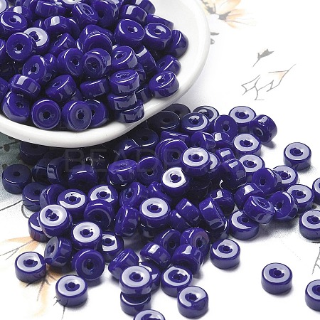 Opaque Colours Glass Seed Beads SEED-E001-P3x6mm-11-1