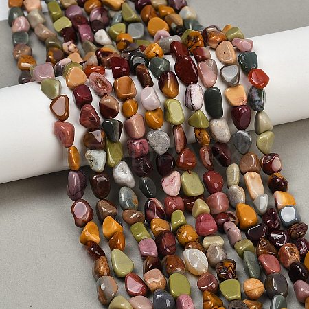 Natural Alashan Agate Beads Strands G-Q060-E19-02-1