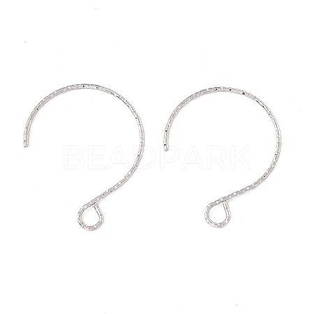Tarnish Resistant 316 Surgical Stainless Steel Earring Hooks X-STAS-D183-03P-01-1