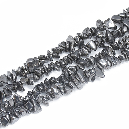 Non-magnetic Synthetic Hematite Beads Strands X-G-S314-02-1