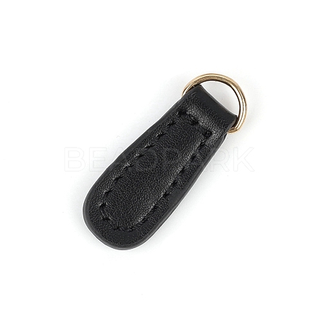 Leather Zipper Heads PW-WG41CBD-01-1