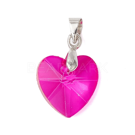 Glass Pendants PALLOY-JF02756-04-1