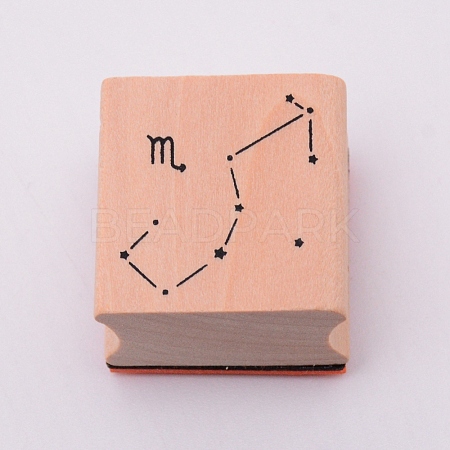 Wooden Stamps DIY-WH0175-46H-1