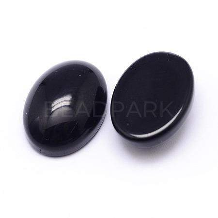 K9 Glass Cabochons Oval Flat Back Cabochons X-GGLA-L002B-02-1