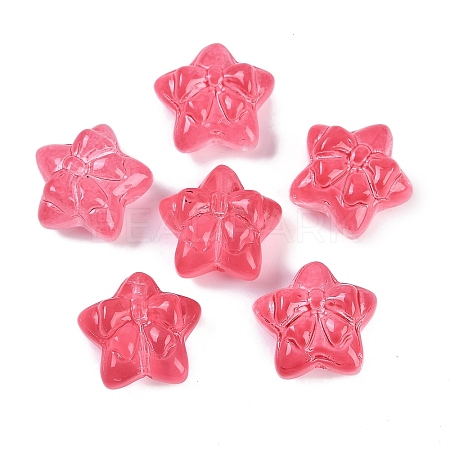 Transparent Spray Paint Glass Beads X1-GLAA-H035-02A-1
