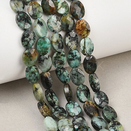 Natural African Turquoise(Jasper) Beads Strands G-H349-A01-16-1