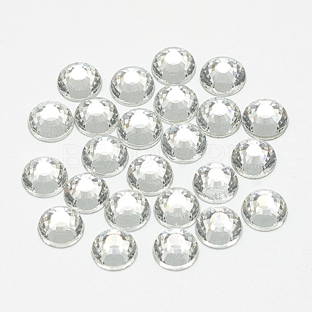 Flat Back Glass Rhinestone Cabochons RGLA-T090-SS4-01-1