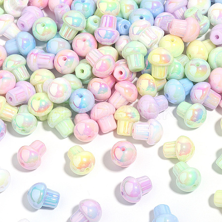 Opaque Acrylic Beads FIND-CJC0010-85-1