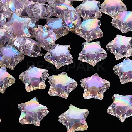 Transparent Acrylic Beads X-TACR-S152-02D-SS2114-1