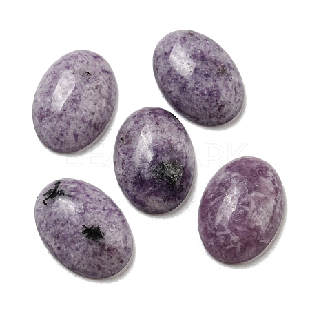Natural Lepidolite Cabochons G-C115-01A-42-1