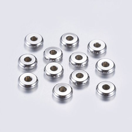 Tarnish Resistant 304 Stainless Steel Spacer Beads STAS-L198-33B-1