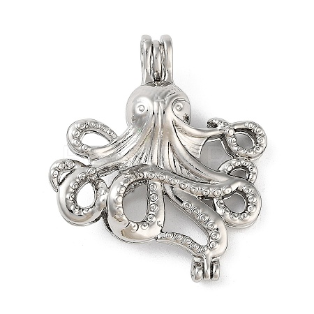 Alloy Bead Cage Pendants FIND-M012-01M-P-1