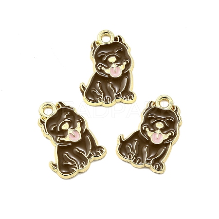 Zinc Alloy Enamel Pendants FIND-Z080-01G-07-1