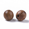 Natural Wood Beads WOOD-S666-6mm-01-2