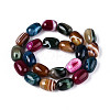 Natural Agate Beads Strands G-N356-02A-07-3