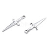 Non-Tarnish 201 Stainless Steel Pendants X-STAS-N098-246P-3