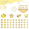 885Pcs 10 Styles CCB Plastic Beads CCB-FS0001-13-5