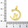 Brass Micro Pave Clear Cubic Zirconia Pendant FIND-Z044-03F-3