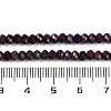 Natural Ruby Beads Strands G-P553-F01-03-6