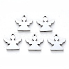 304 Stainless Steel Charms X-STAS-N092-93-1