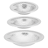 Unicraftale 3Pcs 3 Style 304 Stainless Steel Sink Strainer TOOL-UN0001-15-1
