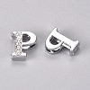 Alloy Slide Charms LS-PALLOY-WH0066-21P-1