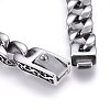 304 Stainless Steel Bracelets BJEW-L631-23AS-4