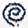Electroplate Non-magnetic Synthetic Hematite Beads Strands G-F300-06-05-2