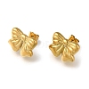 304 Stainless Steel Stud Earrings for Women EJEW-F337-01G-04-1
