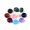 Two Tone Acrylic European Beads OACR-Q200-29-2