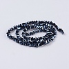 Electroplate Glass Beads Strands EGLA-J145-4mm-FP06-2