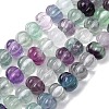 Natural Fluorite Carved Beads Strands G-L634-O02-02-2