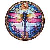 Dragonfly DIY Diamond Painting Sticker Kits PW-WG88104-01-1