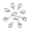 Platinum Brass Lobster Claw Clasps X-KK-903-N-NF-2