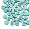 Synthetic Turquoise Cabochons TURQ-S290-02B-6mm-1