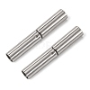 304 Stainless Steel Bayonet Clasps STAS-L134-06-2
