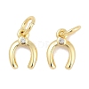 Rack Plating Brass Pendants KK-Q028-25G-1