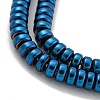 Electroplated Synthetic Non-magnetic Hematite Beads Strands G-K361-A03-02-3