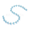 Handmade Electroplate Glass Beaded Chains AJEW-JB00529-06-2