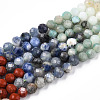 Natural & Synthetic Mixed Gemstone Beads Strands G-D080-A01-02-02-4