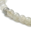 Natural Labradorite Beaded Stretch Bracelets BJEW-D446-A-42-3