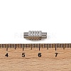 304 Stainless Steel Magnetic Clasps Hand Polished STAS-C127-18A-P-3