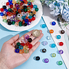 140Pcs 14 Colors Glass European Beads GLAA-PH0004-52-3