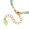 Natural Gemstone & Glass Beads Beaded Bracelets for Women BJEW-JB13426-5