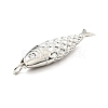 Rack Plating Brass Micro Pave Clear Cubic Zirconia Pendants KK-G416-11P-2